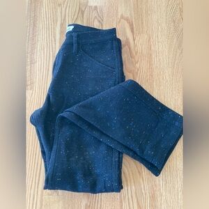 Taylor Stitch Camp Pant in Navy Nep Herringbone Wool, 30x32